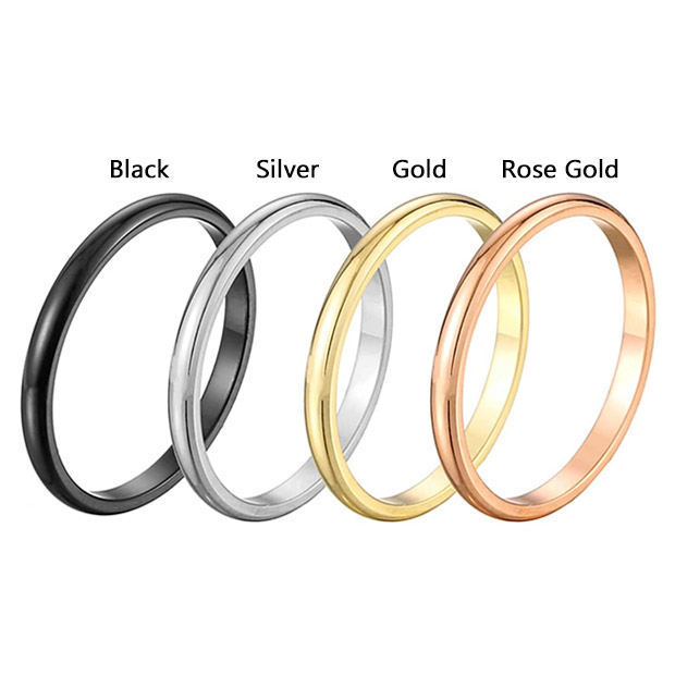 Bracelets in gold, rose gold, silver, and black PVD plating
