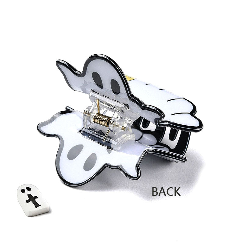 A detailed close-up of the ghost claw clip's design and material