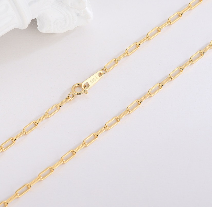 S925 stamp on the necklace clasp