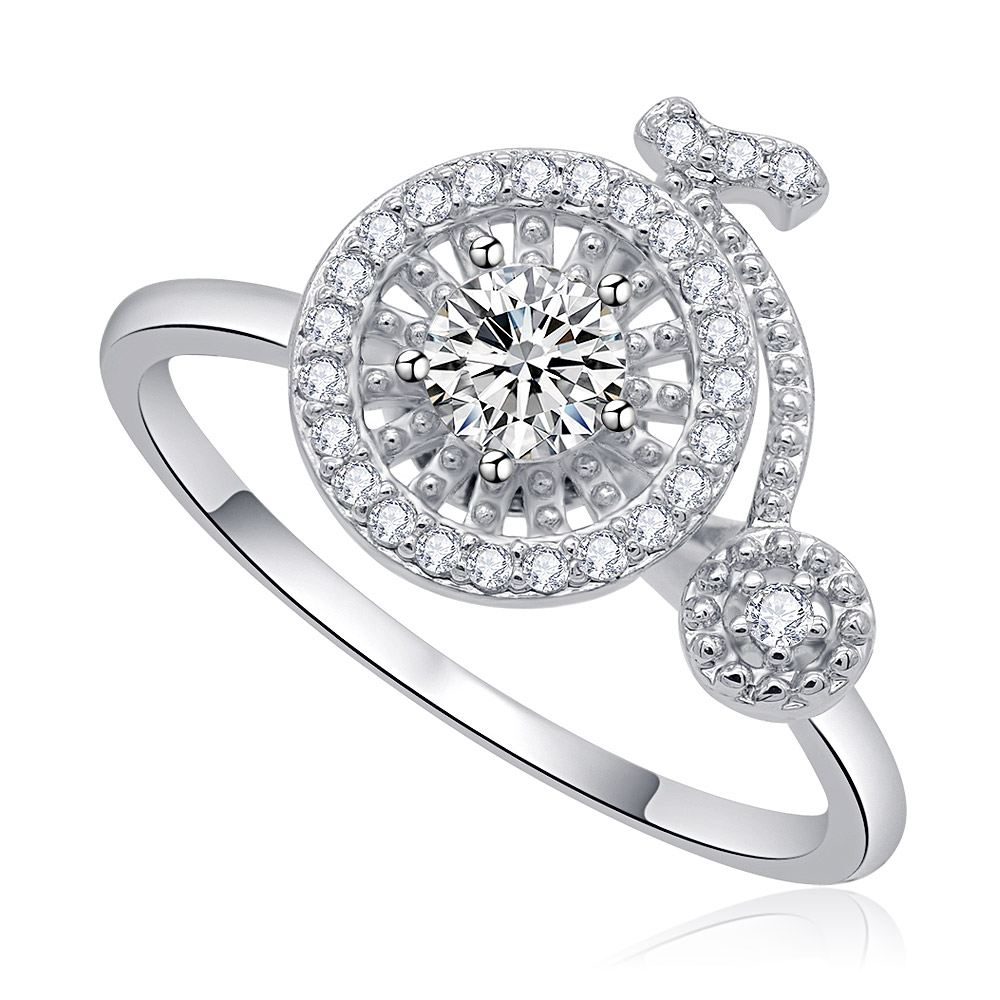 Detailed side view of the Spinning Bike Wheel Ring