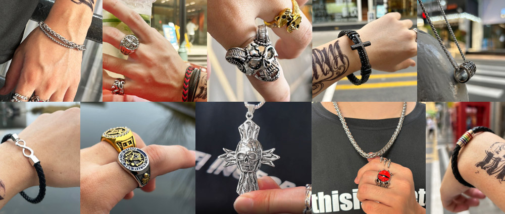 Various Men Jewelry Style