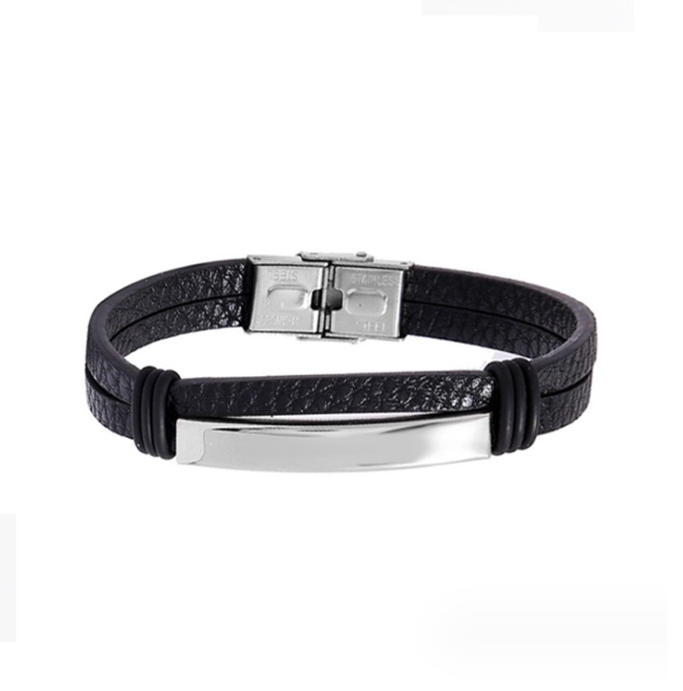 Metal Leather Bracelet Metal Leather Bracelet