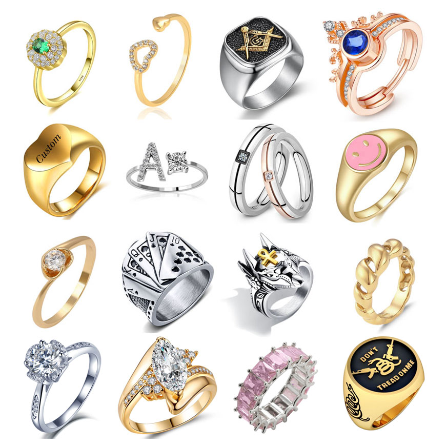 Personalized Jewelry Rings Manufacturer