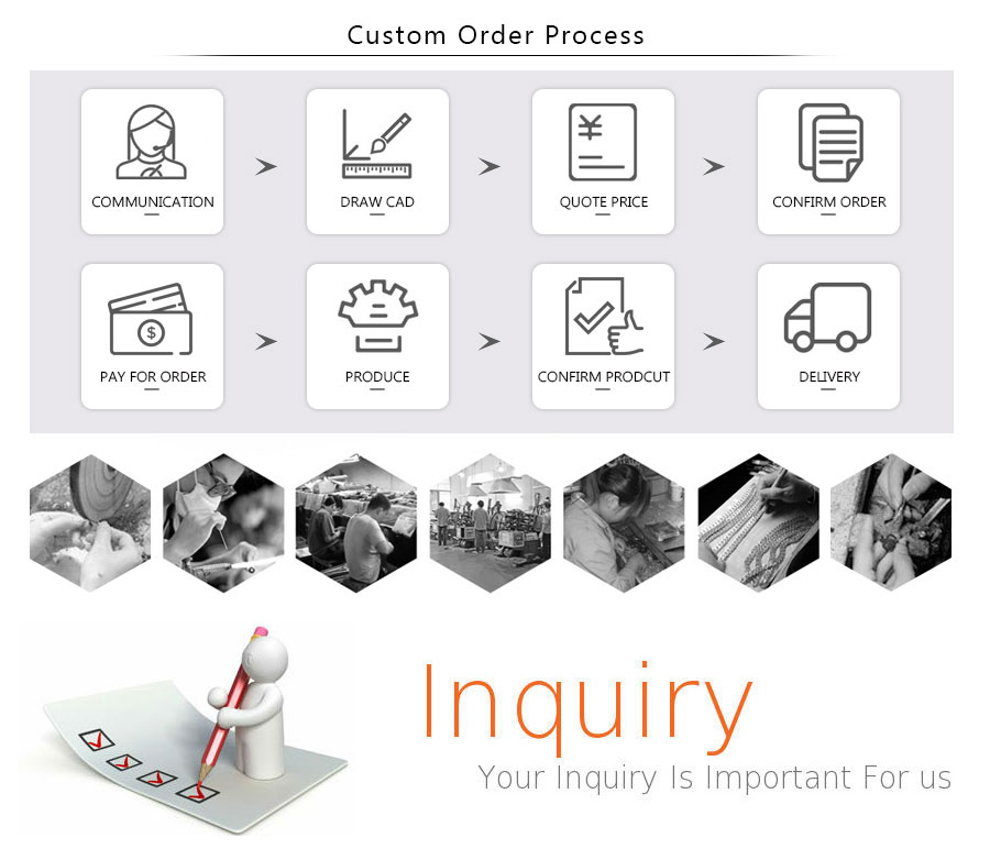 Custom Jewelry Service welcome to inquiry