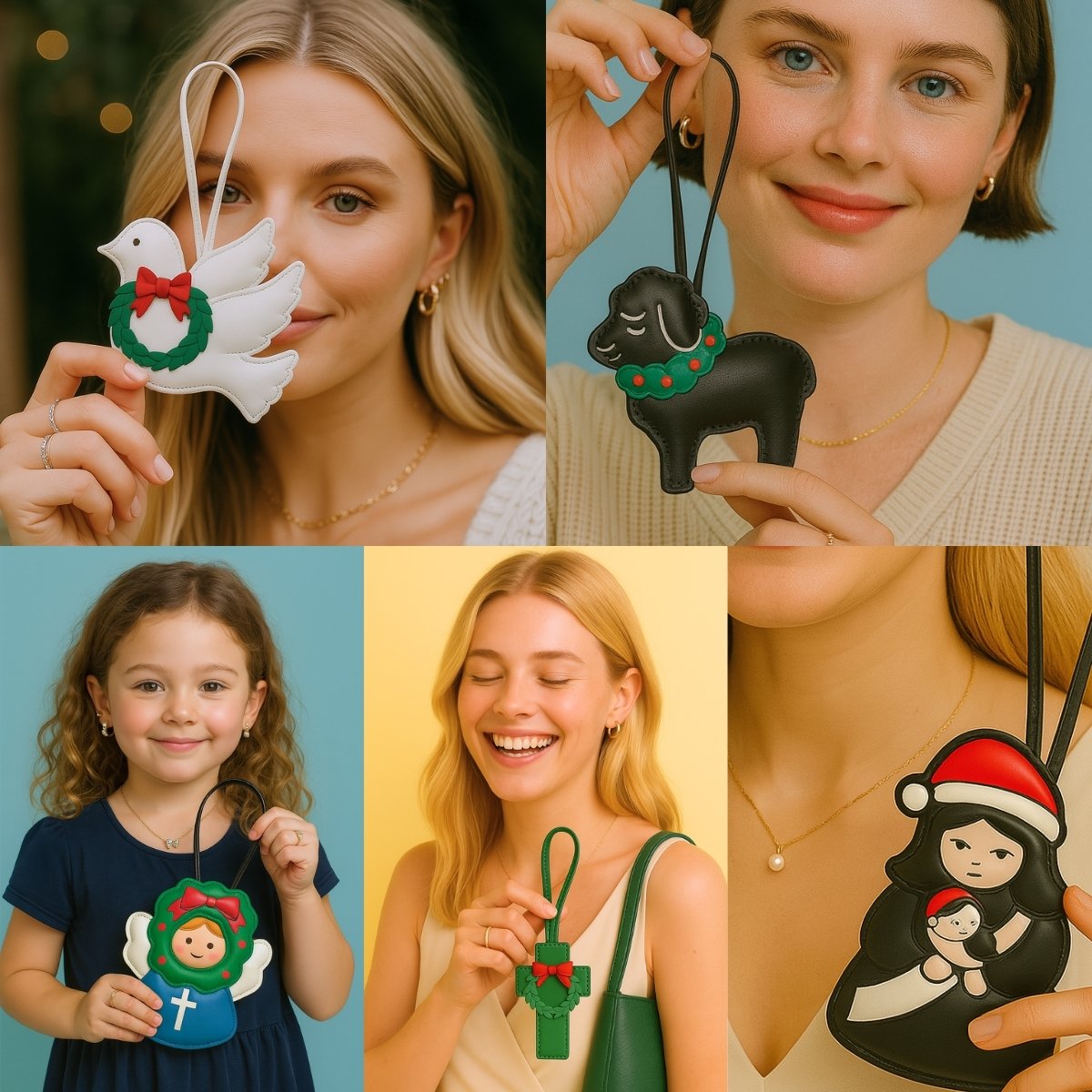 Religious ornaments for christmas