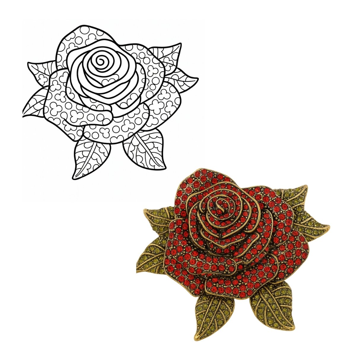 Personalised Brooch