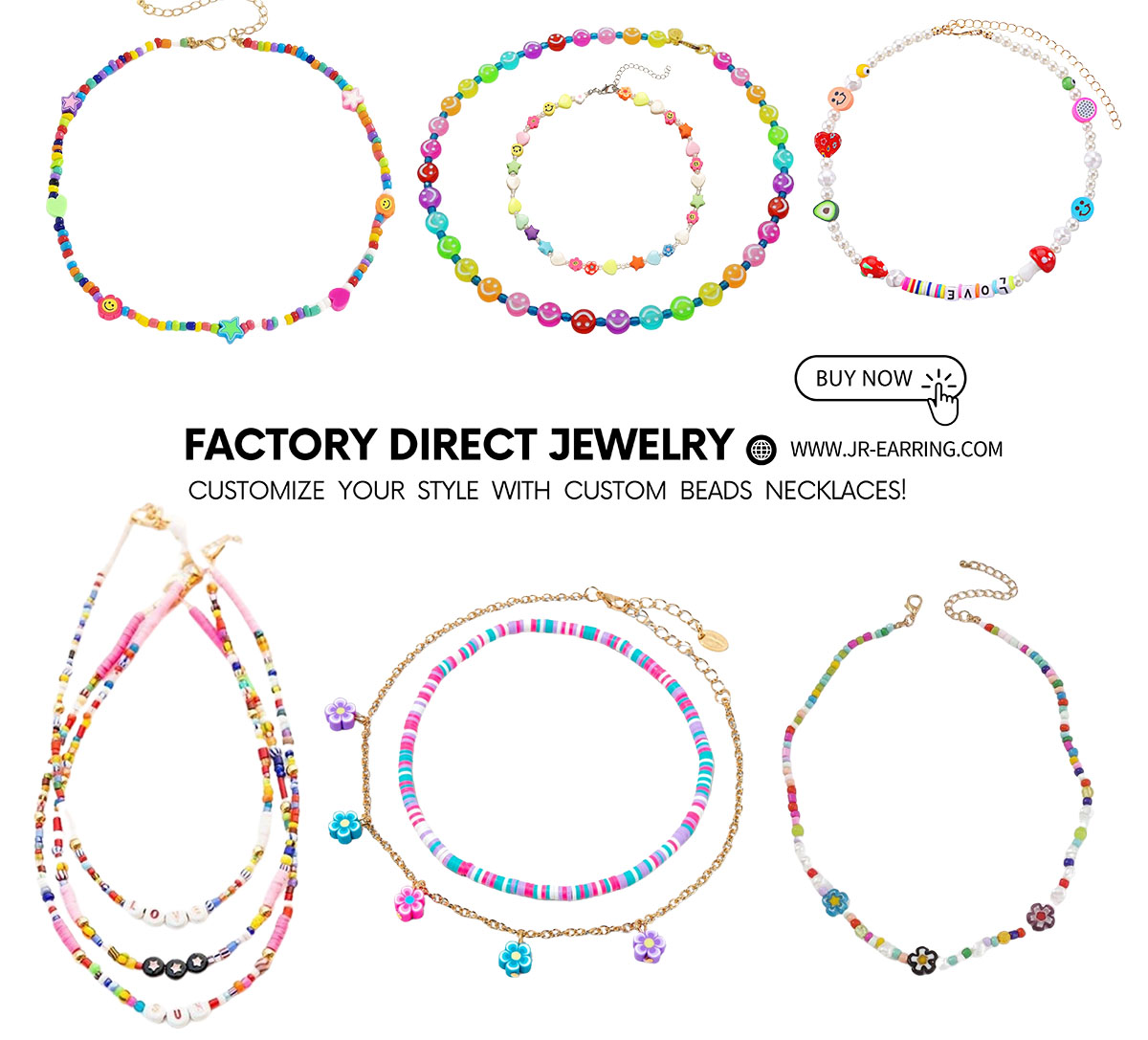 beaded name bracelets