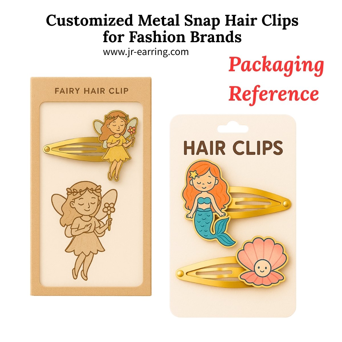 wholesale custom metal snap clips with logo