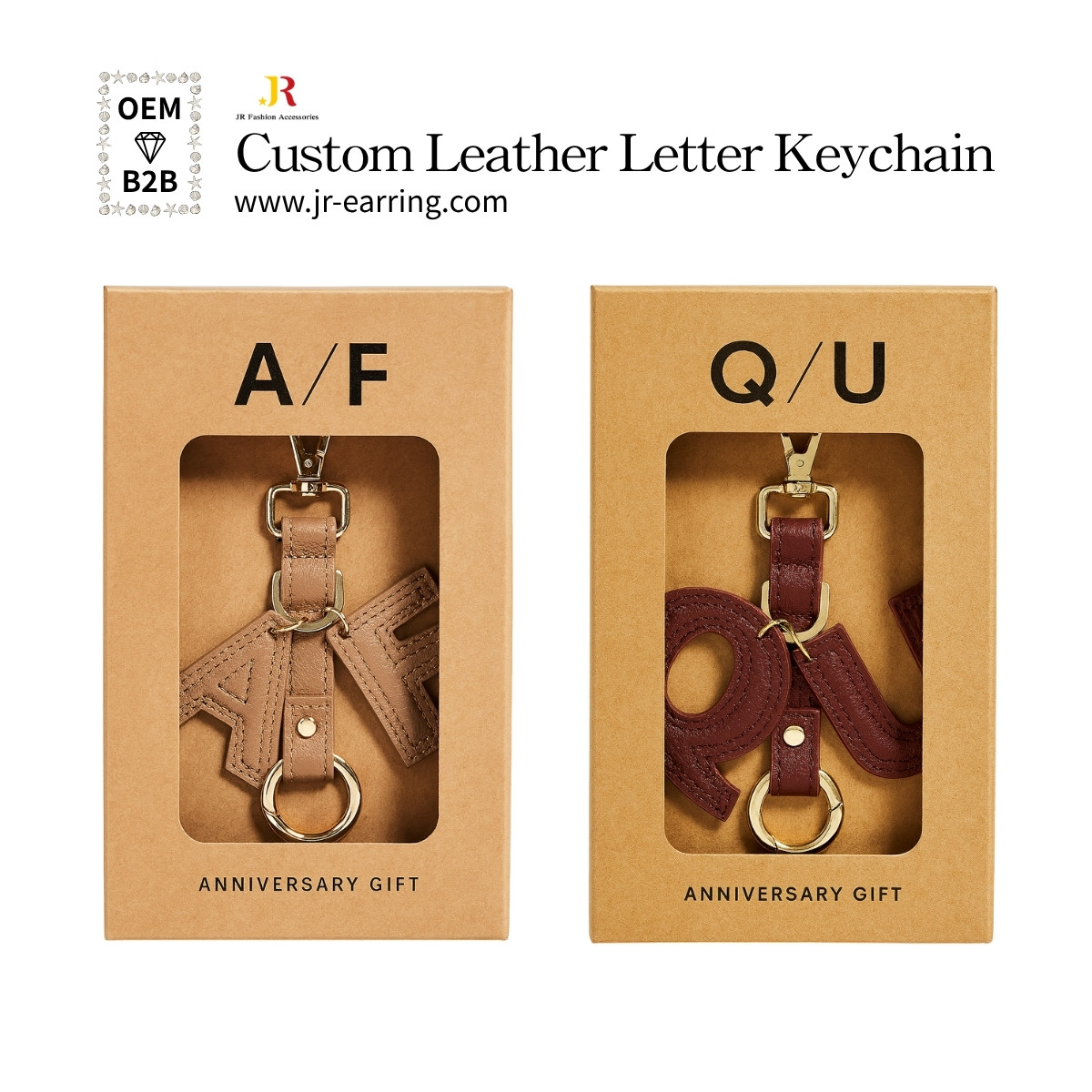 Custom alphabet bag charm