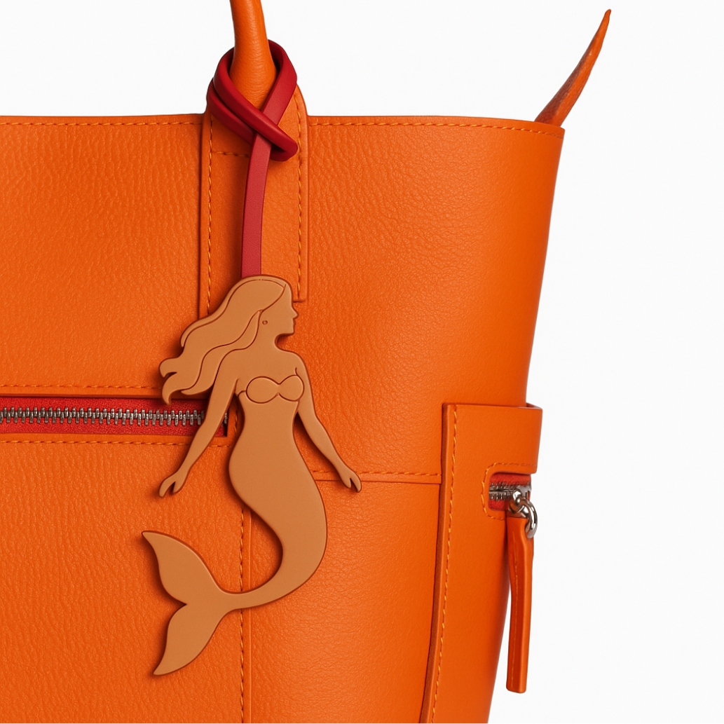 personalised handbag charm