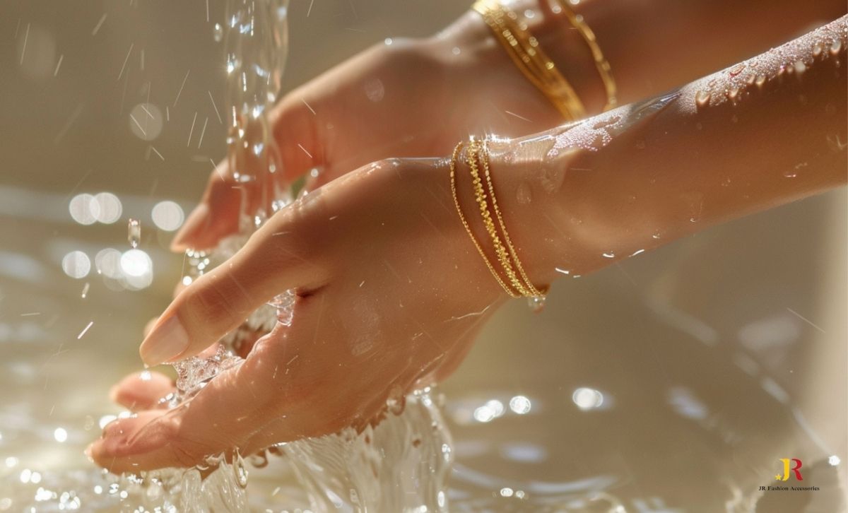 Is stainless steel jewelry waterproof for handwashing JR Fashion Accessories gold bracelets wholesale manufacturer for waterproof jewelry