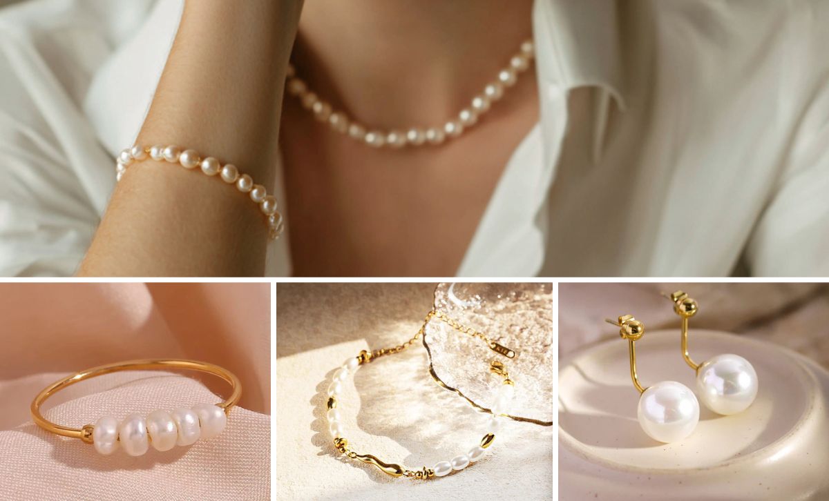 What color of pearl is the most expensive necklace jewelry