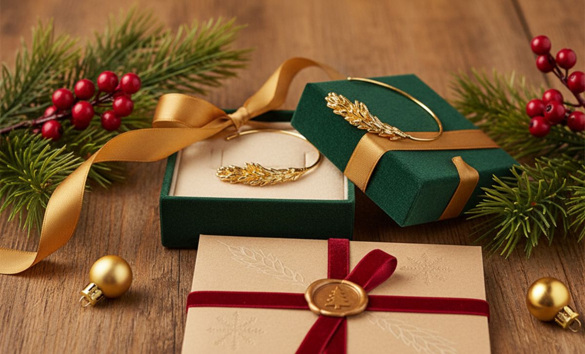 Wheat earrings gold plated hoop jewelry wholesale holiday gift for women