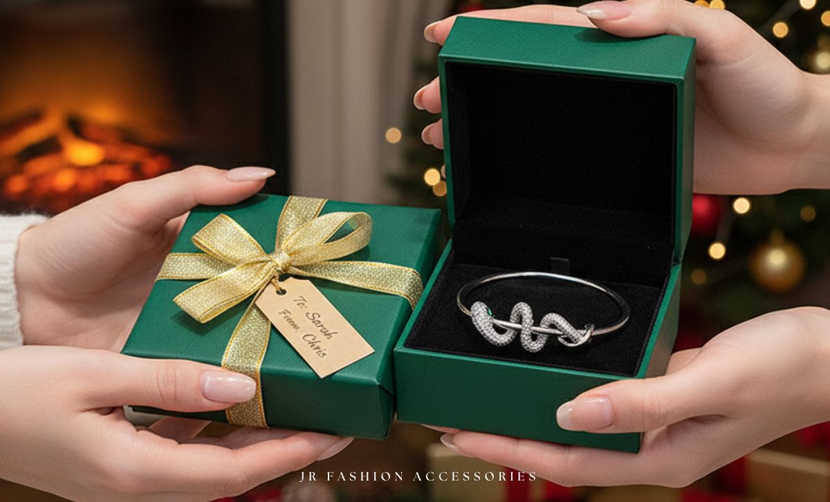 gold-snake-wrap-bracelet-christmas-gift-box-for-her