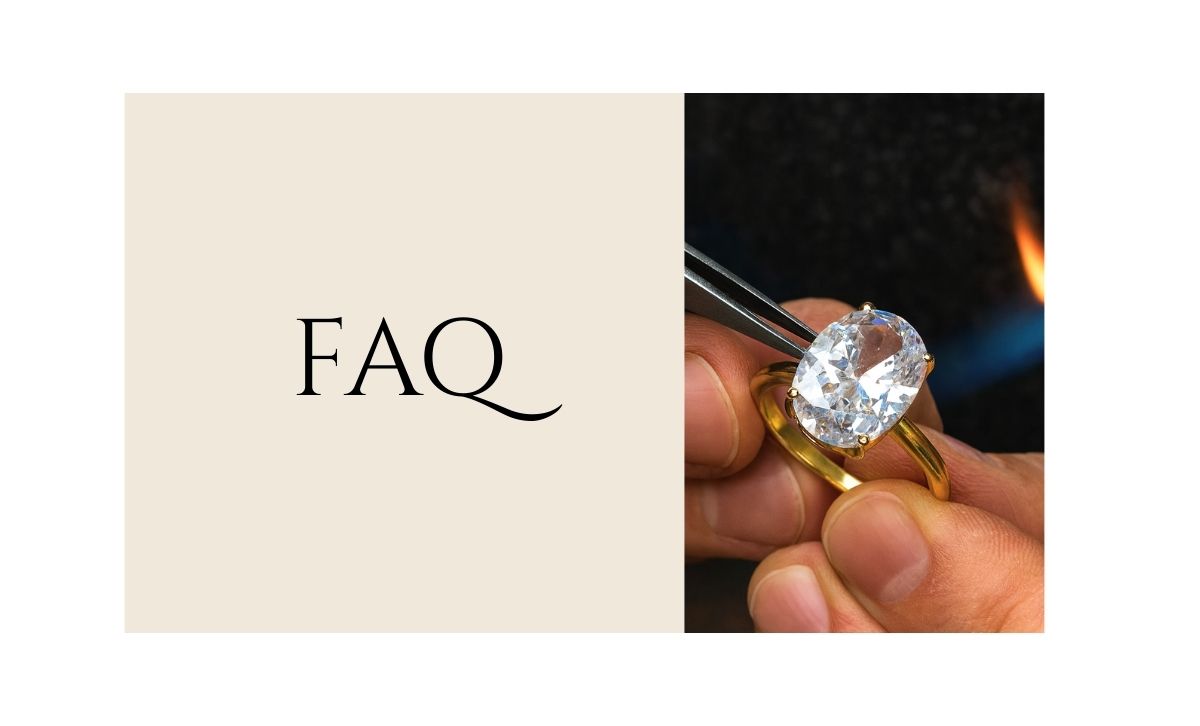 oval cz engagement ring