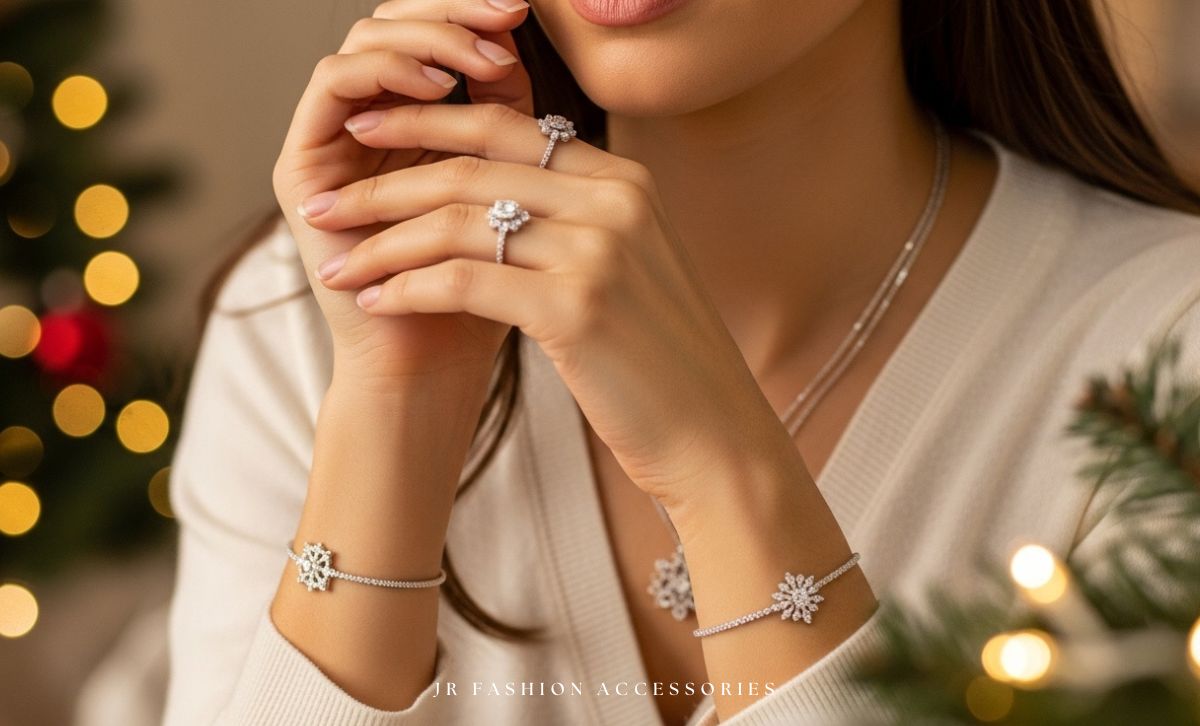 High-quality brass jewelry rings and bracelets close-up designed by JR Fashion Accessories