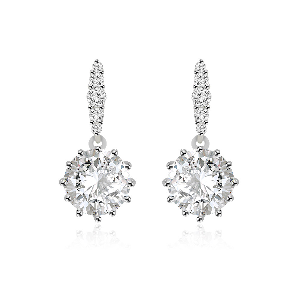Sterling silver Earrings, fine wholesale Jewelry - Silver Plus, Jaipur |  ID: 2467265462