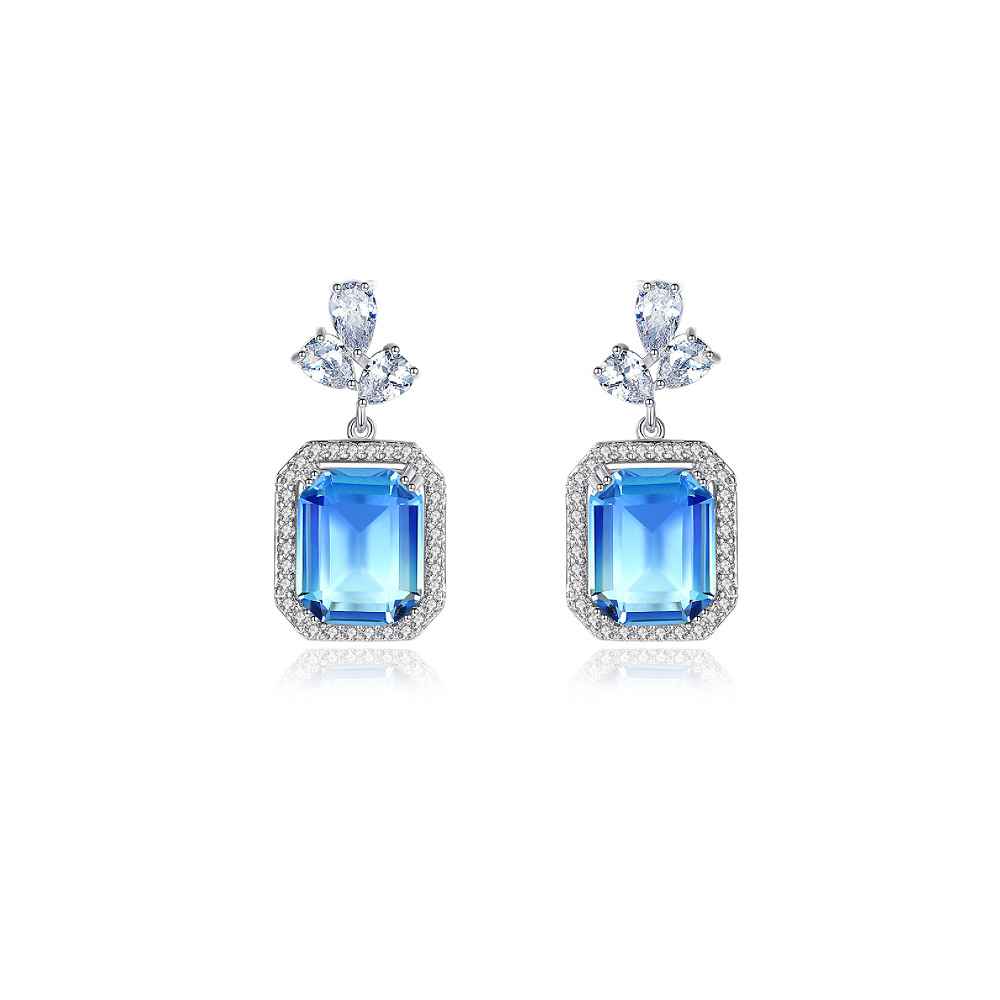 Vitrail Light Stone Wedding Earrings Wholesaler | JR Fashion Accessories