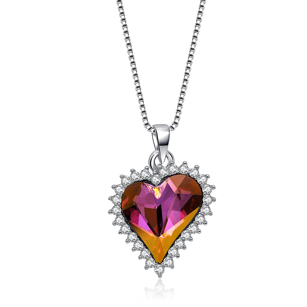 Begrafenis Ritmisch Geaccepteerd Diamond pendant necklace. 925 Sterling Silver Swarovski One Heart Pendant Necklace Wholesale | JR Fashion Accessories Begrafenis Ritmisch Geaccepteerd Diamond pendant necklace. 925 Sterling Silver Swarovski One Heart Pendant Necklace Wholesale | JR Fashion Accessories