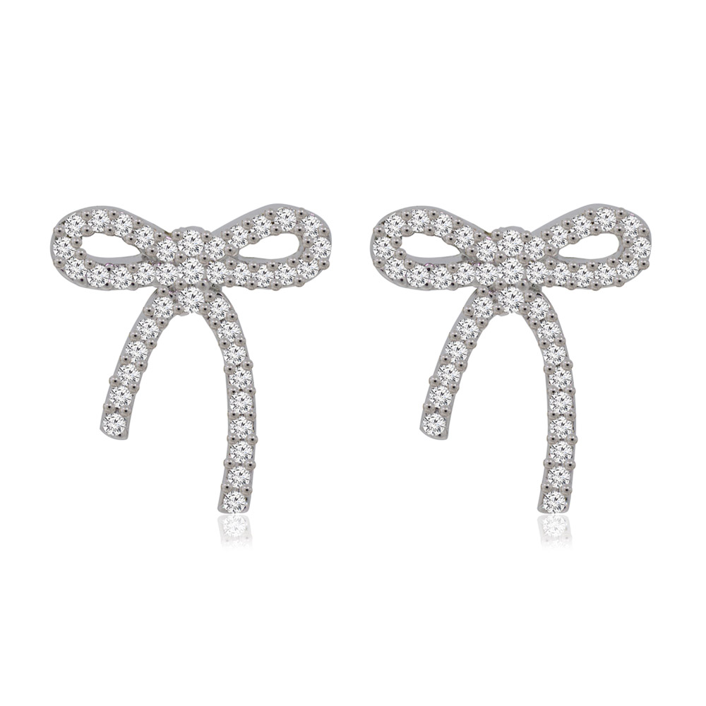 Wholesale Sweet Bow Tie Stud Earrings in bulk | JR Fashion Accessories
