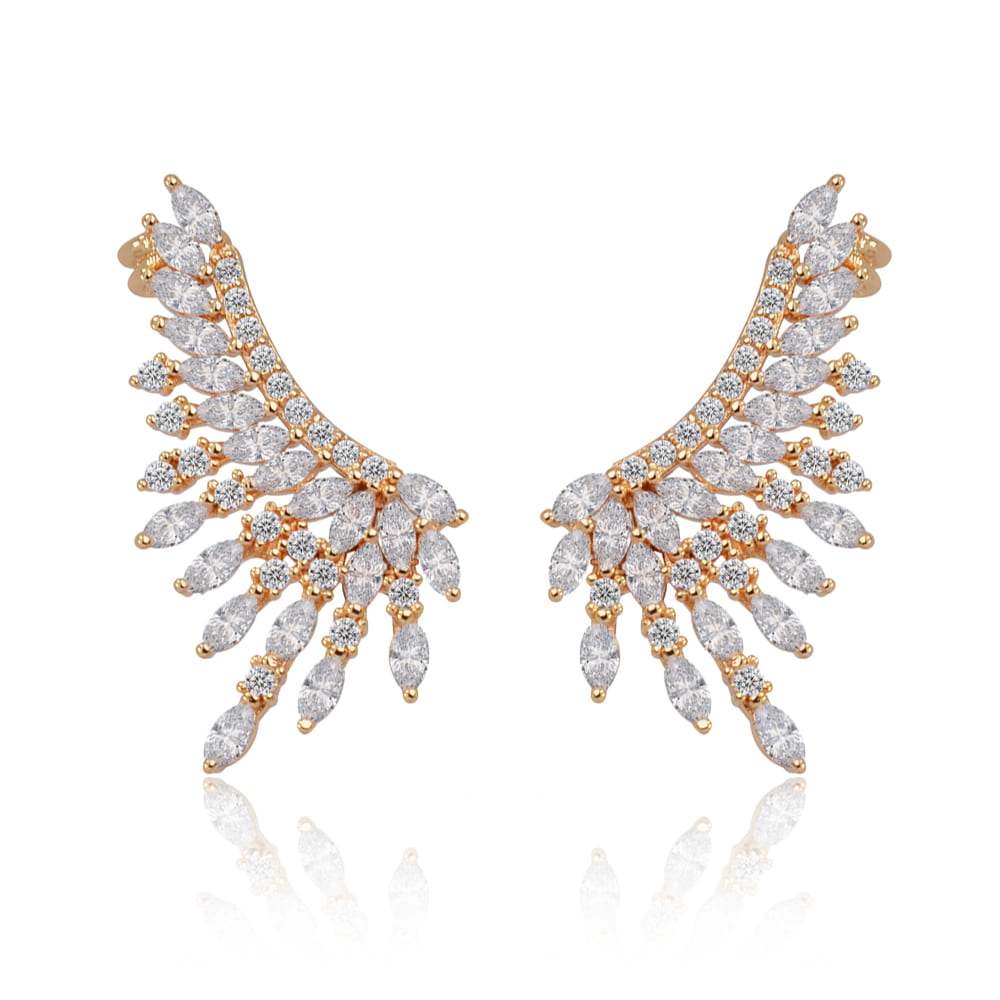 Wing Cluster Earring