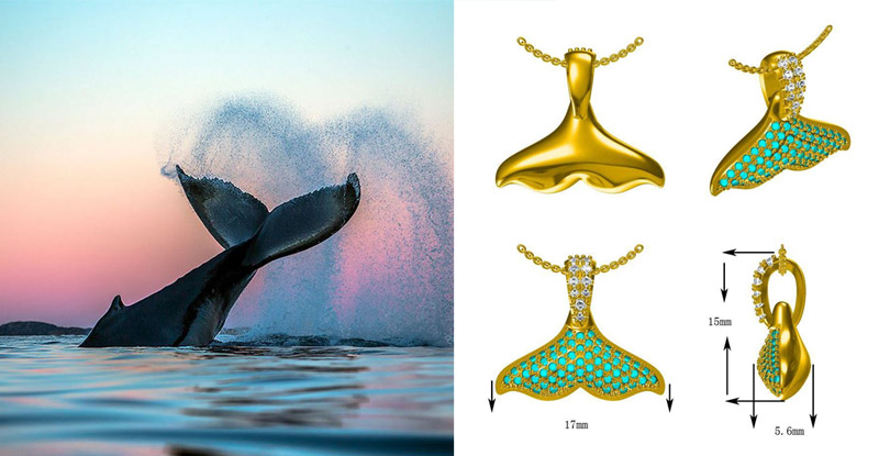 whale jewelry design